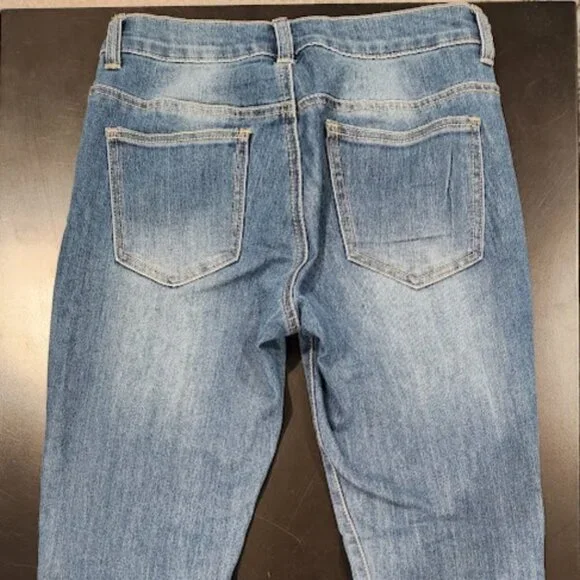 Venus Embroidered Floral Skinny Jeans - Size 2 | Stunning Statement - Picture 8 of 9